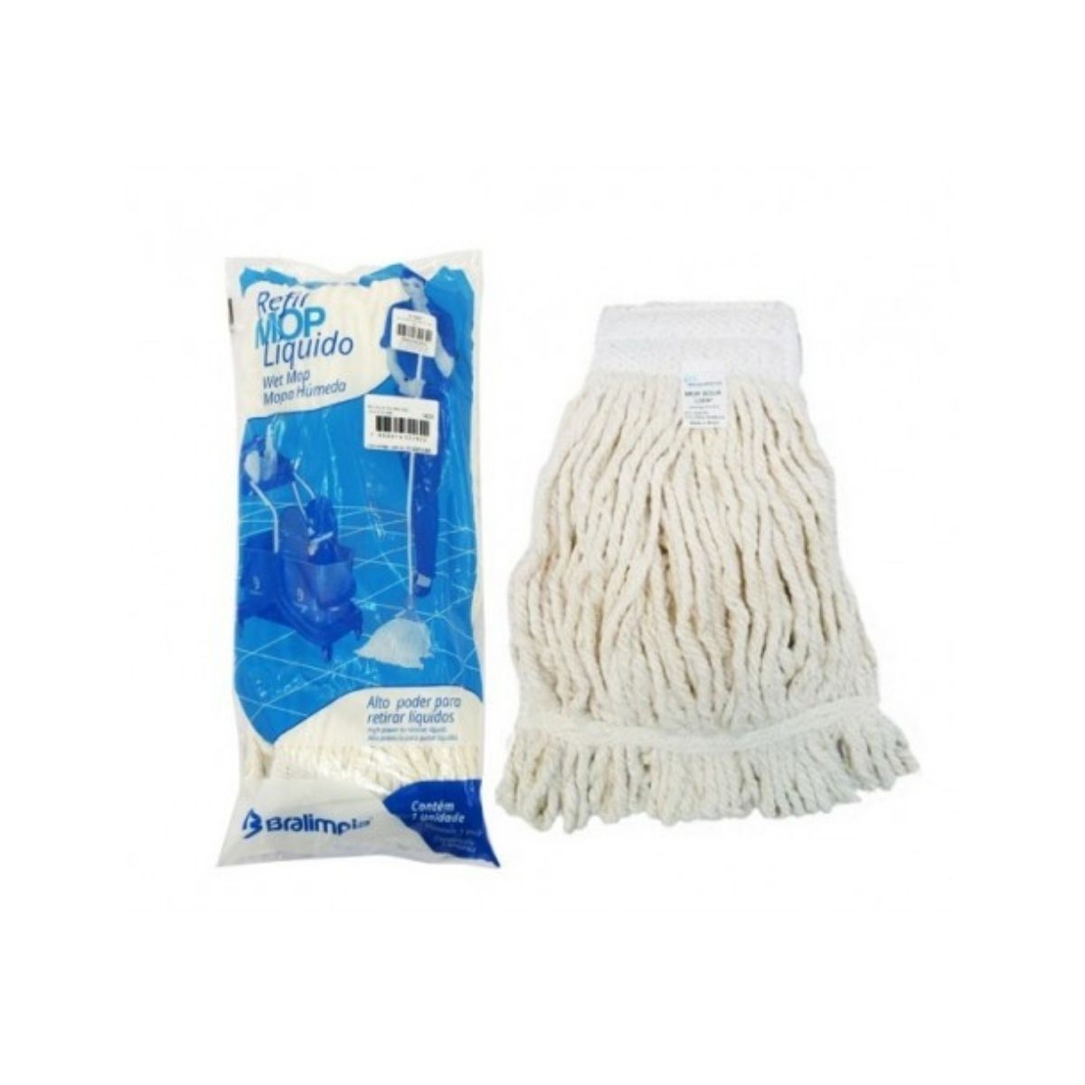 REFIL BRALIMPIA UMIDO 400 CRU LOOP E CINTA