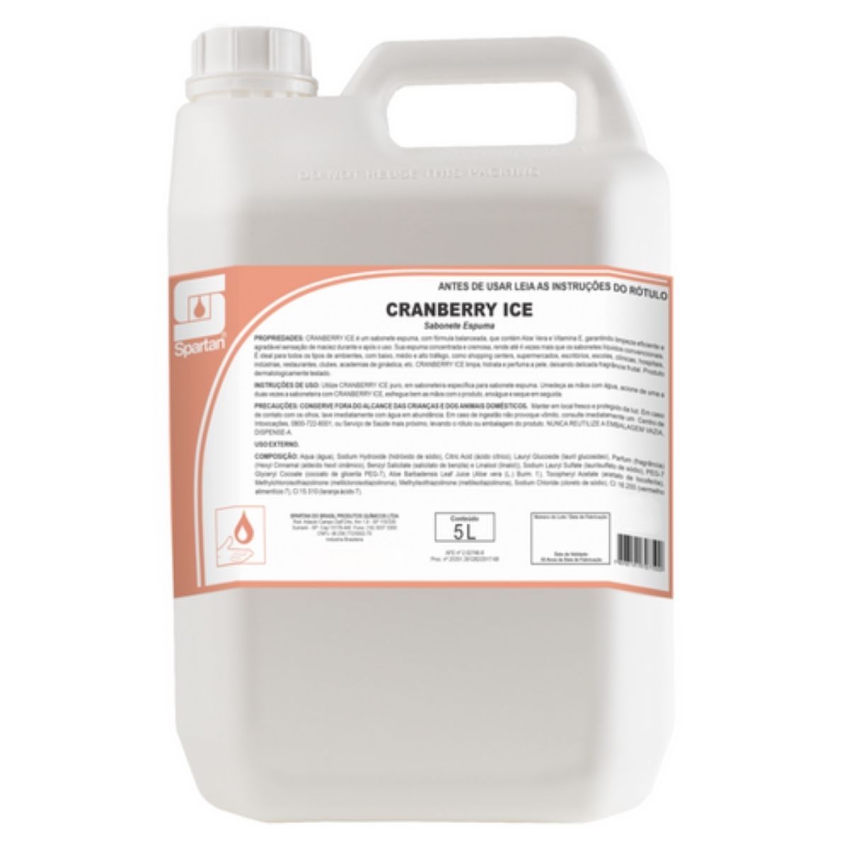 SABONETE ESP SPARTAN CRANBERRY ICE 5L