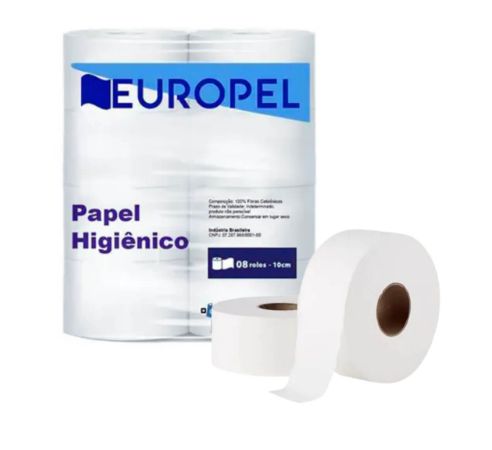 PAPEL HIG ROLAO EUROPEL CEL FSIMPLES PCT C/8