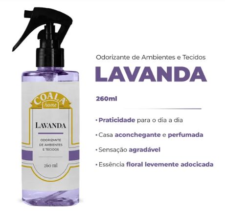 ODORIZANTE COALA HOME LAVANDA 260ML