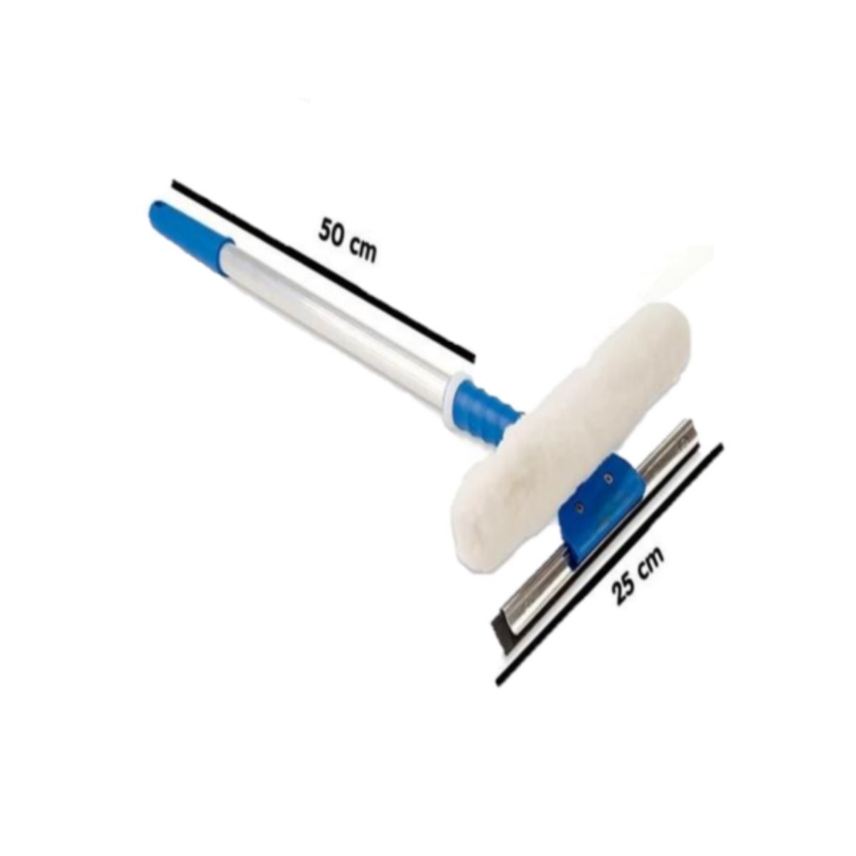 LIMPADOR VIDROS BRALIMPIA COMB 25CM C/CAB...