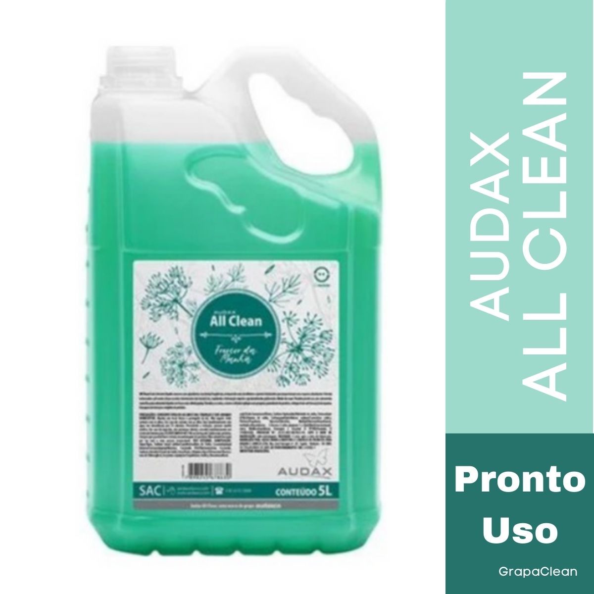 SABONETE LIQ ALL CLEAN FRESCOR DA MANHA 5L