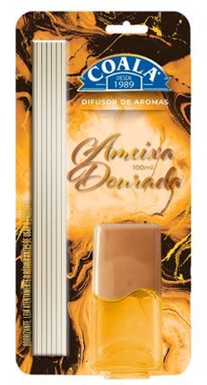 DIFUSOR DE AROMAS COALA AMEIXA DOURADA 100ML