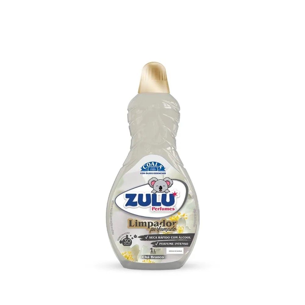 LIMPADOR ZULU PERFUMADO CHA BRANCO 500ML
