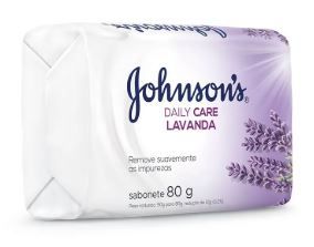SABONETE JOHNSONS LAVANDA 80G