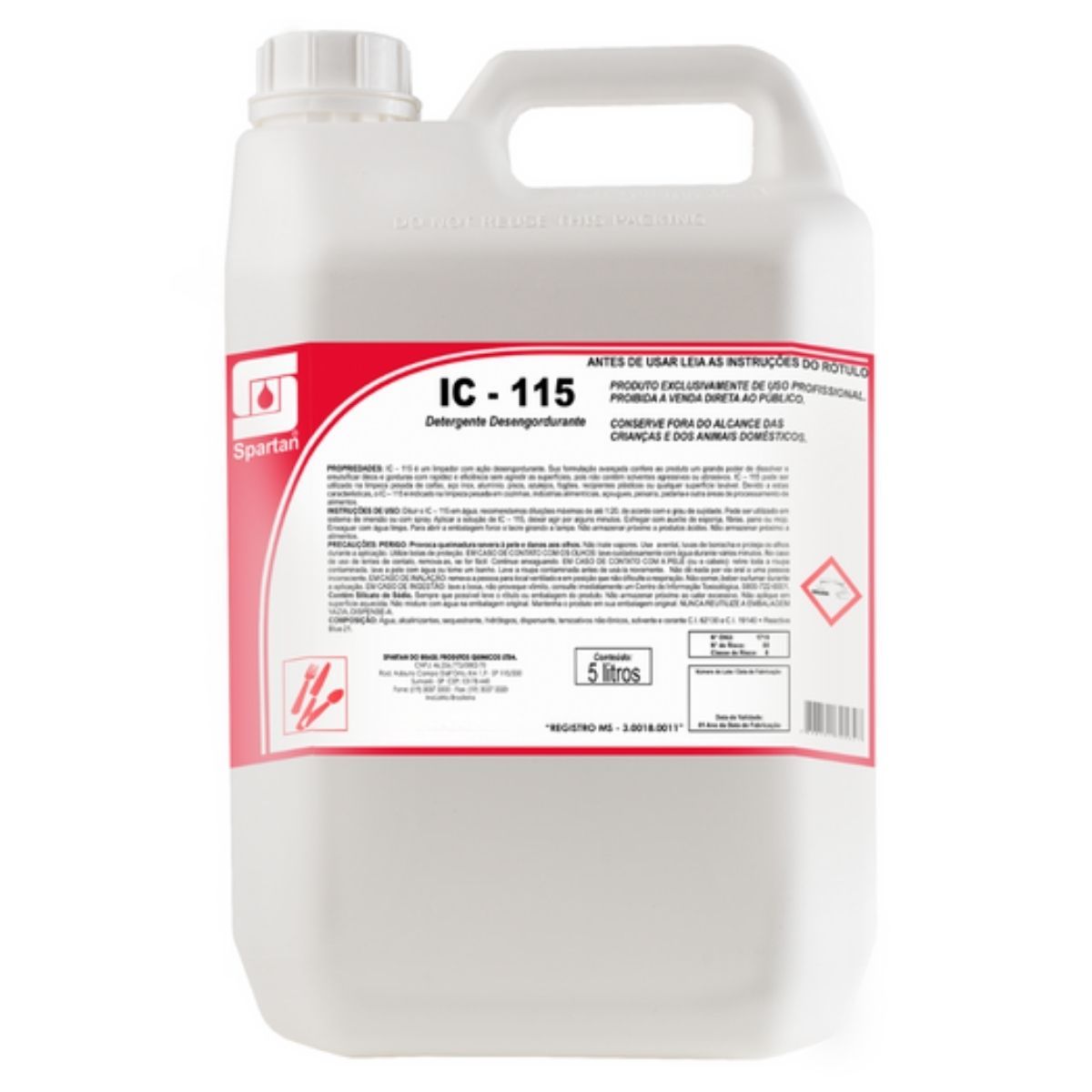 DETG DESENGORD SPARTAN ALCAL IC-115 5L