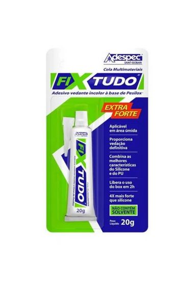 COLA FIXTUDO MULTIMATERIAIS 20G