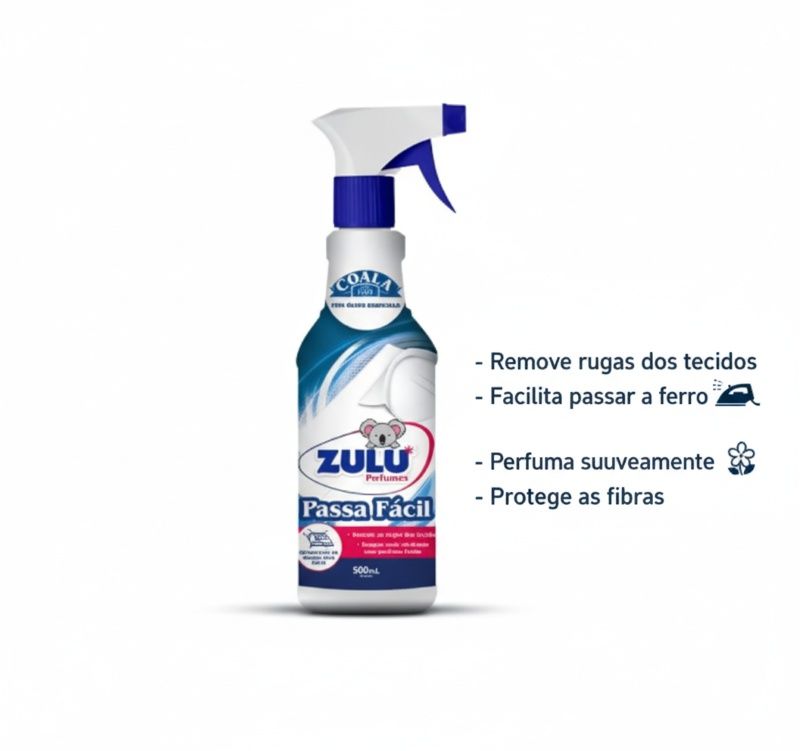 FACILITADOR PASSAR ROUPA ZULU 500ML