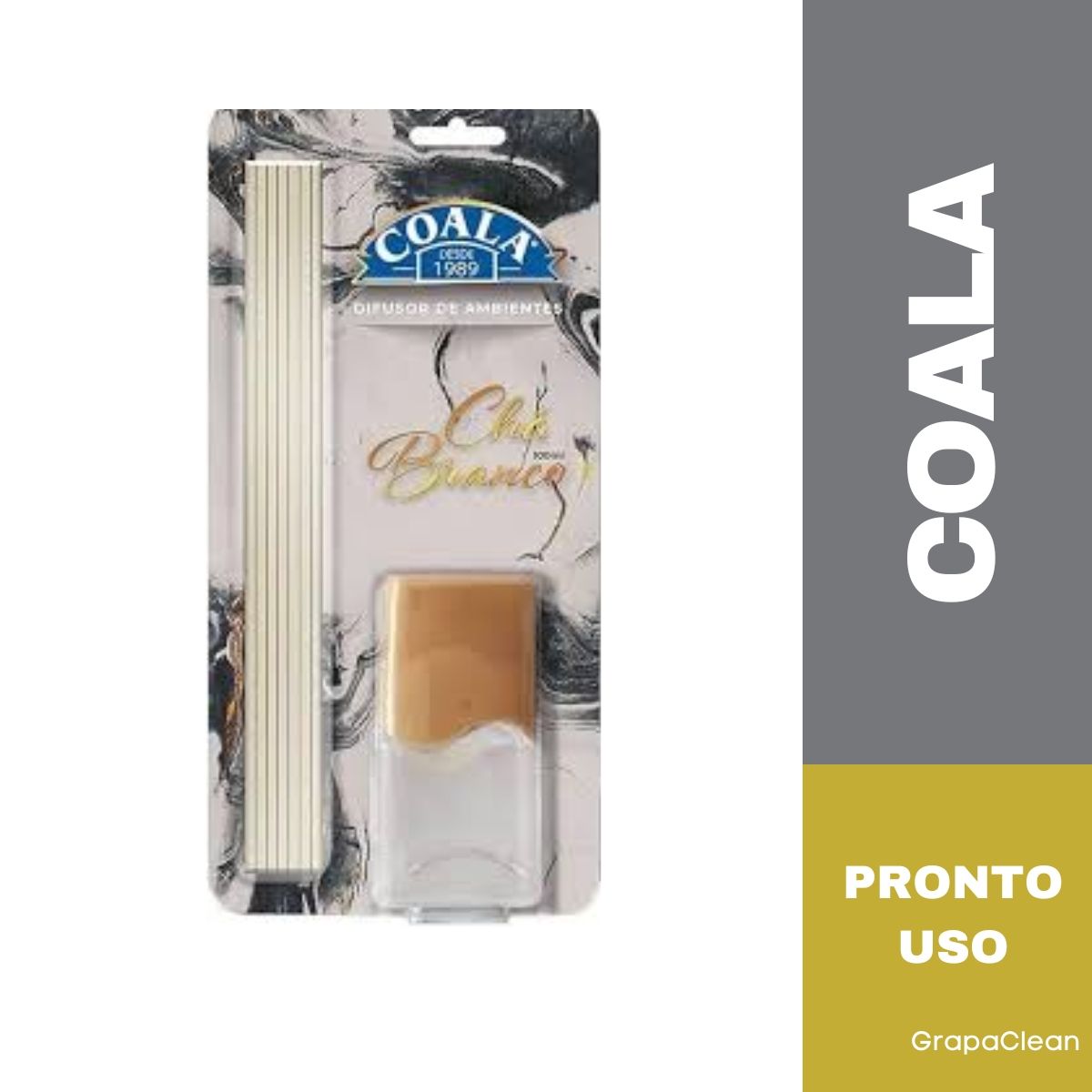 DIFUSOR DE AROMAS COALA CHA BRANCO 100ML