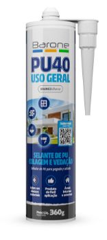ADESIVO PU40 USO GERAL BARONE BRANCO 400G