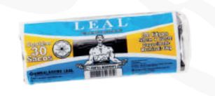 SACO LIXO ROLO 30L 59CM X 62CM PRETO C/30