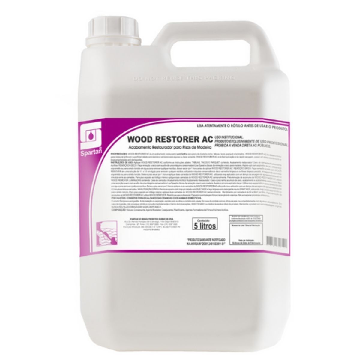 TRATAM DE PISOS WOOD RESTORER AC SPARTAN 5L