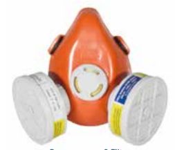 RESPIRADOR SEMI FACIAL P/2FILTROS PPR12 P...