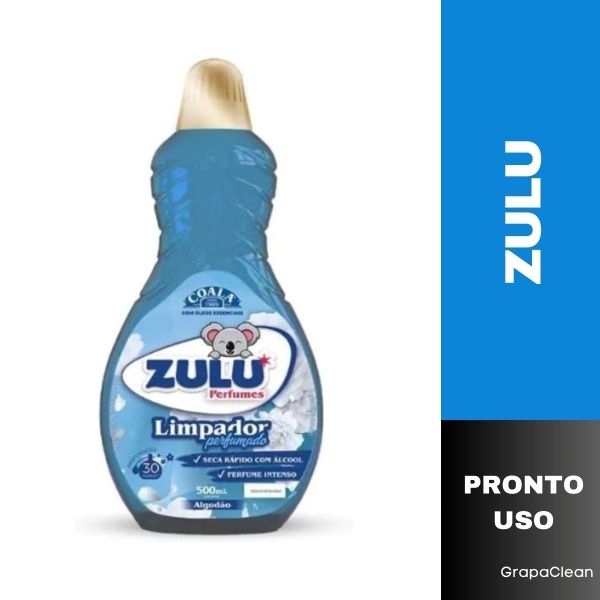 LIMPADOR ZULU PERFUMADO ALGODAO 500ML