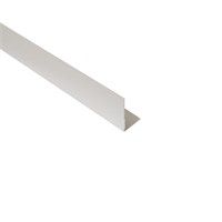 CANTONEIRA "L" ALUM.BRANCA 5/8"- 3MTS