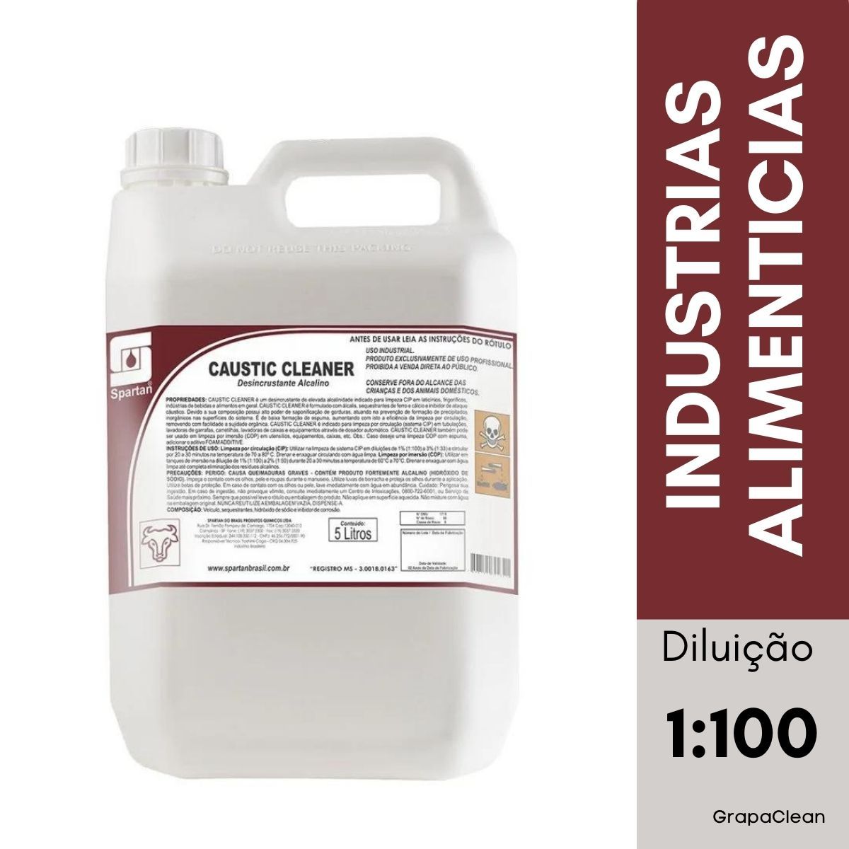 DESINCRUST ALC SPARTAN CAUSTIC CLEANER 5L