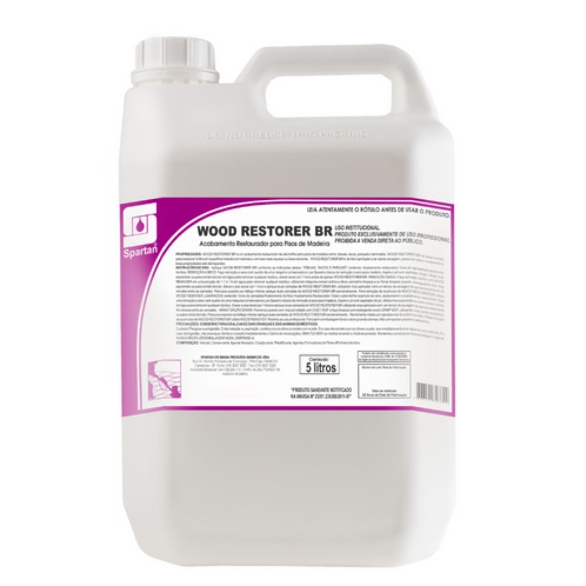 TRATAM DE PISOS WOOD RESTORER BR SPARTAN 5L