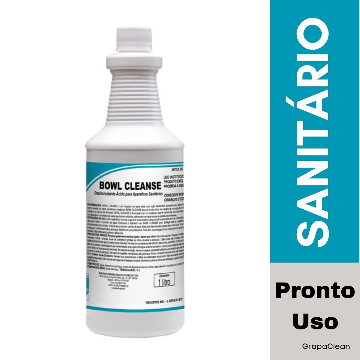 LIMPADOR DESENC SPARTAN BOWL CLEANSE 1L