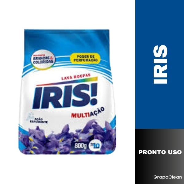 DETG PO IRIS MULTIACAO 800g