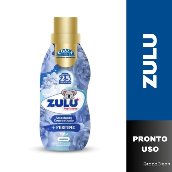 AMACIANTE ZULU ALGODAO 500ML