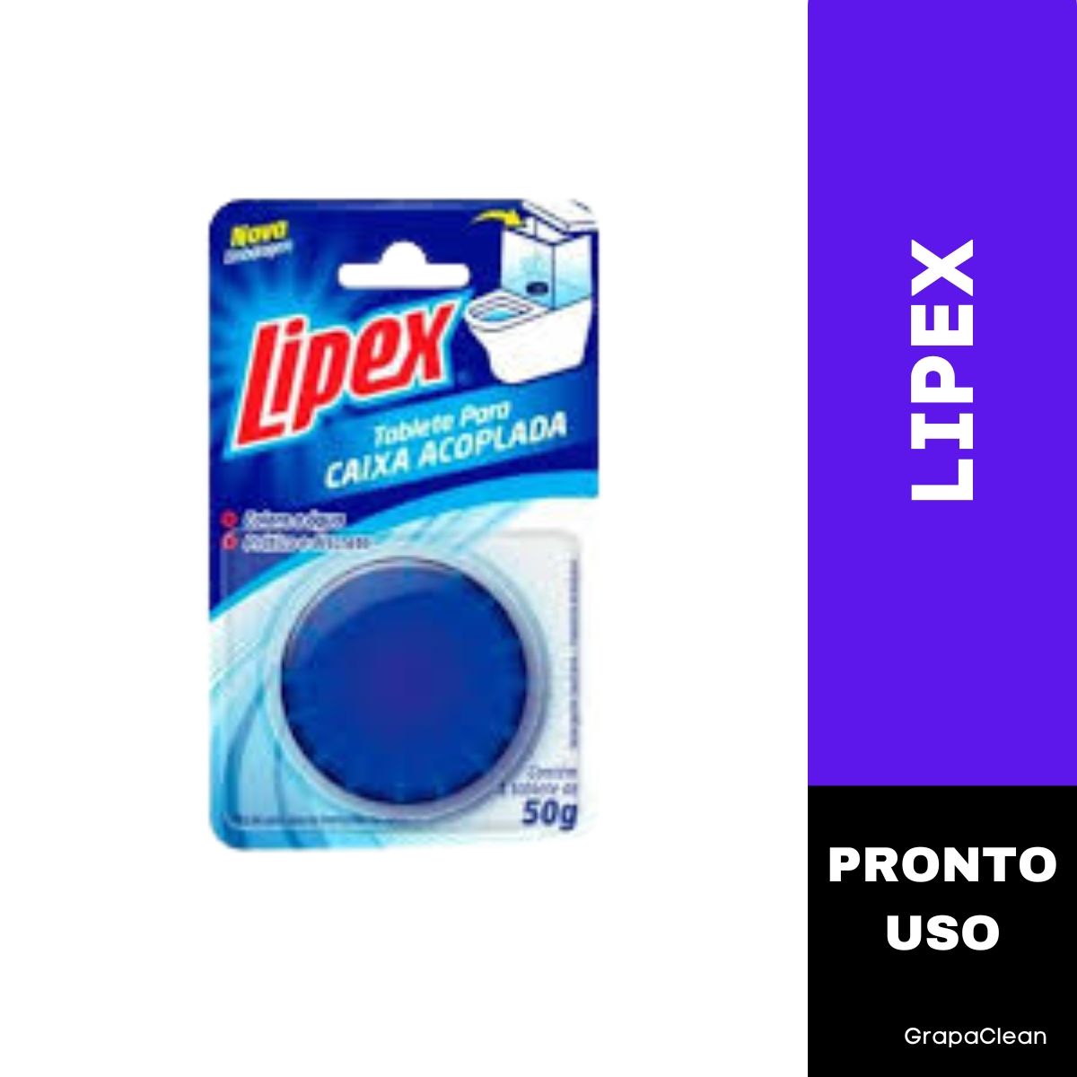BLOCO LIPEX MARINE CX.ACOPLADA 50g