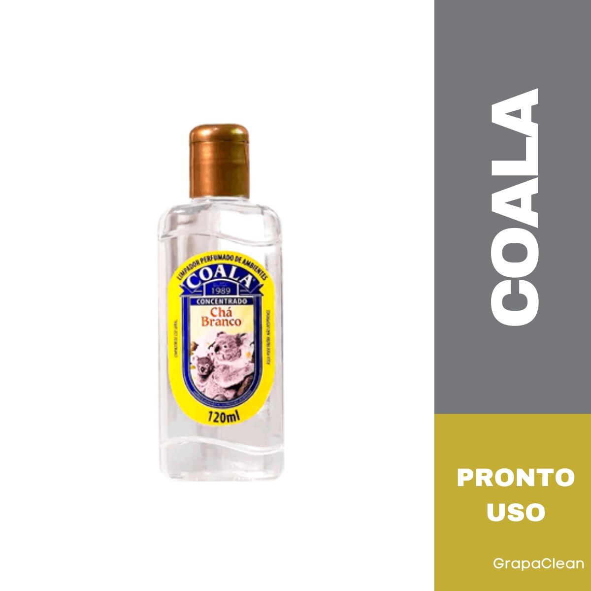 LIMPADOR COALA CONCENTRADO CHA BRANCO 120ML