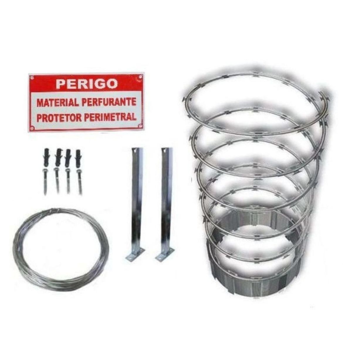 PROTETOR PERIMETRAL KIT30CM 5M SIMEL