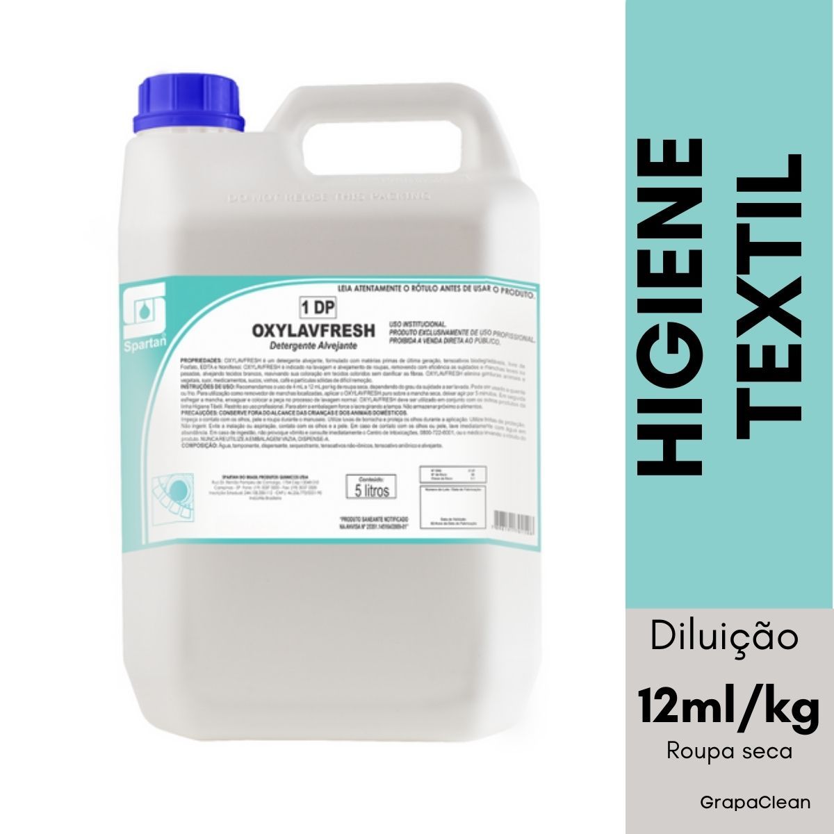 DETG ALVEJANTE SPARTAN OXYLAVFRESH 5L