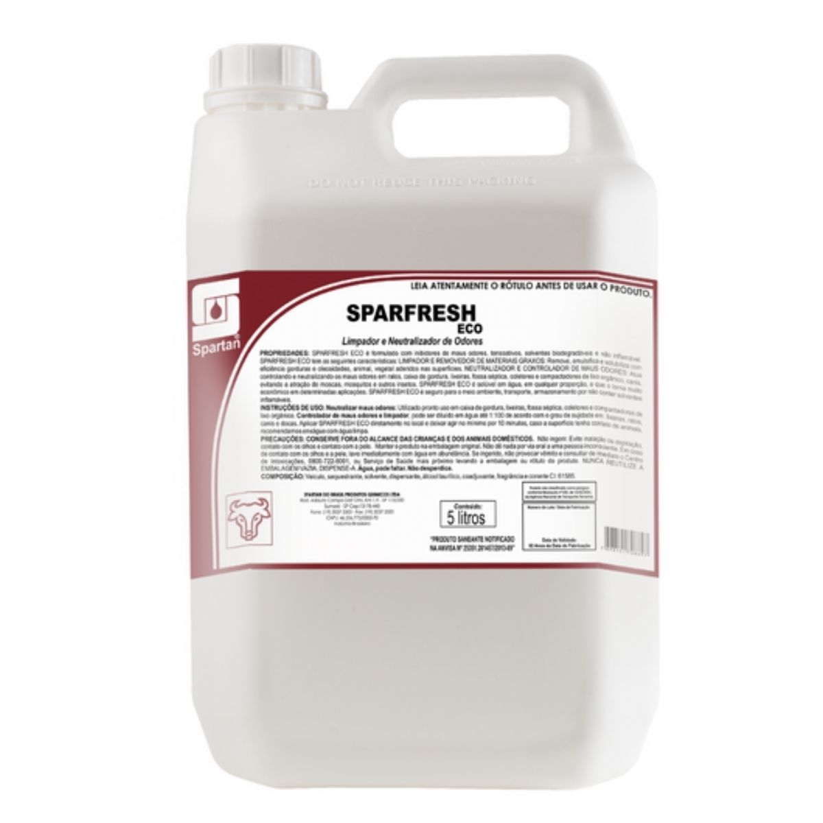 NEUTRALIZ ODORES SPARTAN SPARFRESH ECO 5L