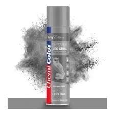 SPRAY CHEMICOLOR GERAL CINZA CLARO 400ML