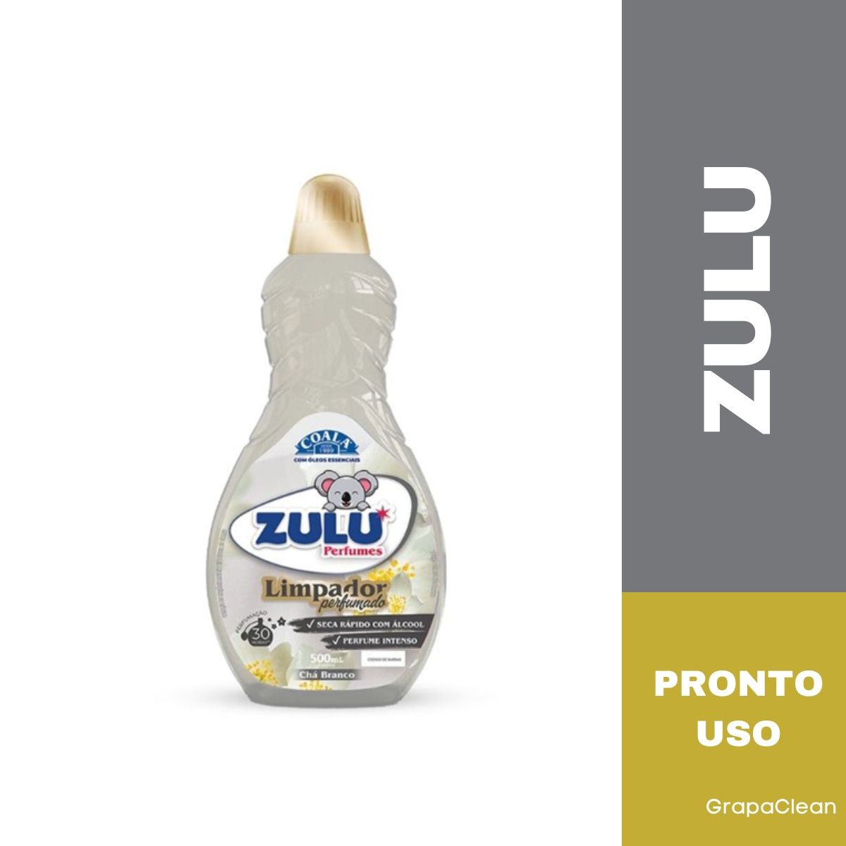 LIMPADOR ZULU PERFUMADO CHA BRANCO 500ML