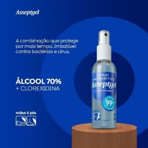 SPRAY ANTISSEPTICO C/CLOREXIDINA ASSEPTGE...