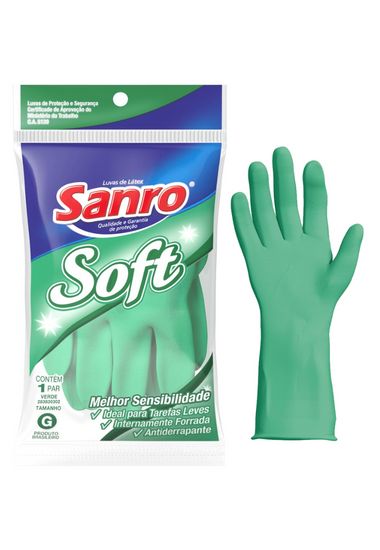 LUVA SANRO SOFT VDE G FLOC