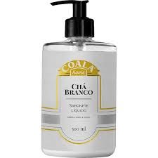 SABONETE LIQ COALA CHA BRANCO PUMP 500ML