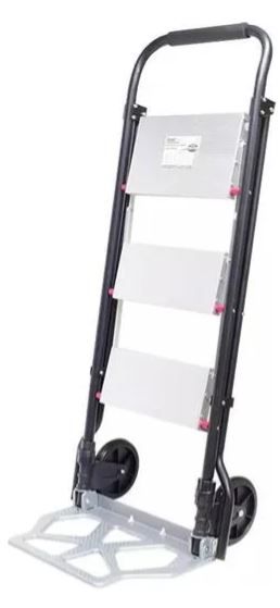 CARRINHO CARGA C/ESCADA BESTFER CAP 213KG