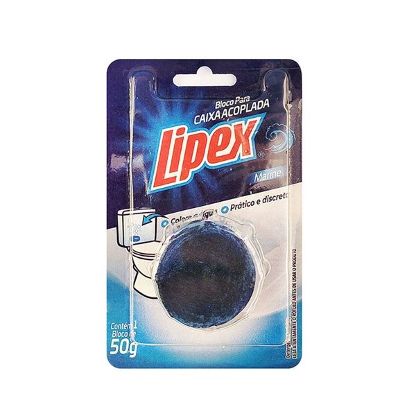 BLOCO LIPEX MARINE CX.ACOPLADA 50g