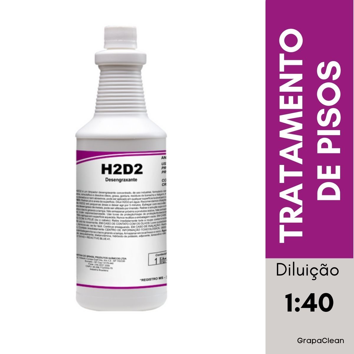 LIMPADOR DESENGRAX SPARTAN H2D2 1L
