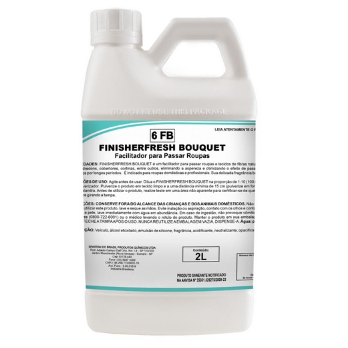 ODORIZADOR SPARTAN FINISHERFRESH BOUQUET 2L