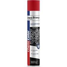 GRAXA SPRAY BRANCA CHEMICOLOR 250ML / 125G