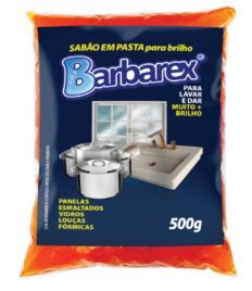 PASTA BRILHO ALUMINIO BARBAREX 500G