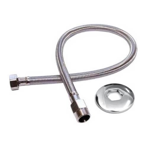 ENGATE FLEXIVEL CROMADO  40cm