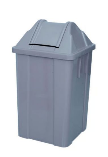 LIXEIRA PLAST.QUAD.60L JSN C/TP VAI VEM C...