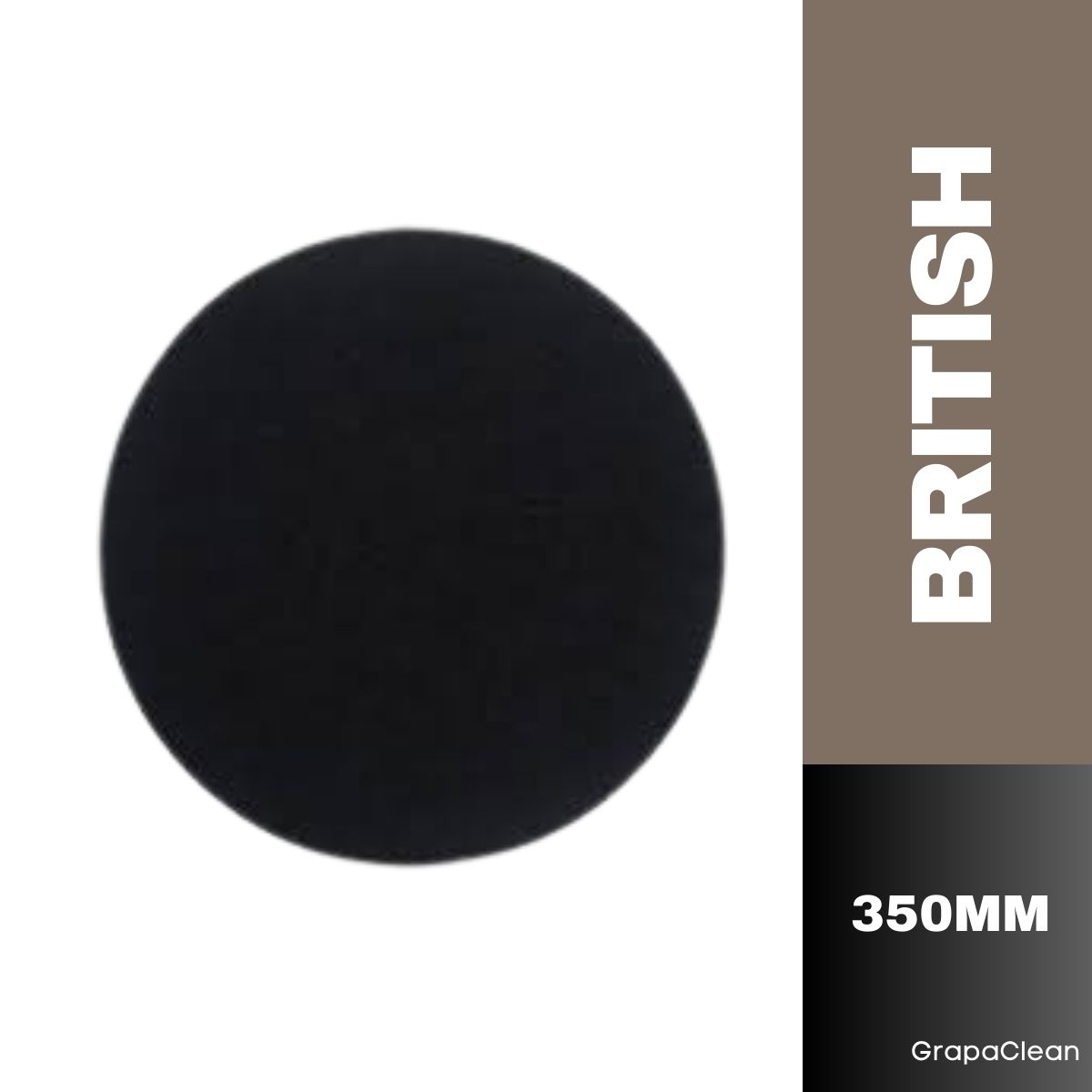 DISCO LIMPEZA 350MM PRETO