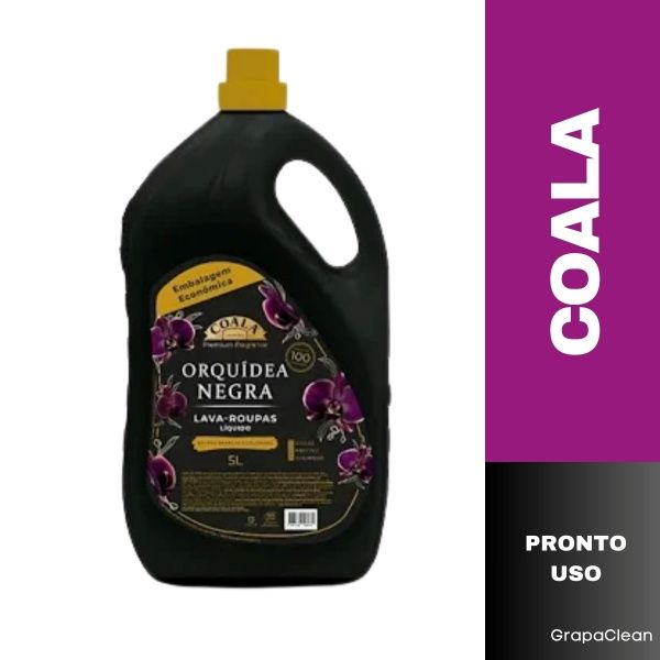 LAVA ROUPAS COALA ORQUIDEA NEGRA LAUNDRY 5LT