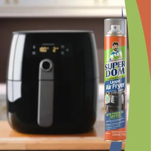 LIMPA AIR FRYER SPRAY SUPER DOM 250ML/120G