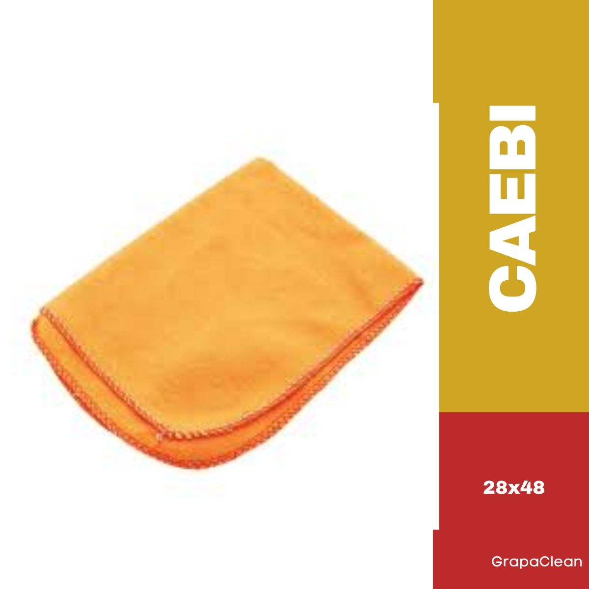 FLANELA LARANJA 28x48